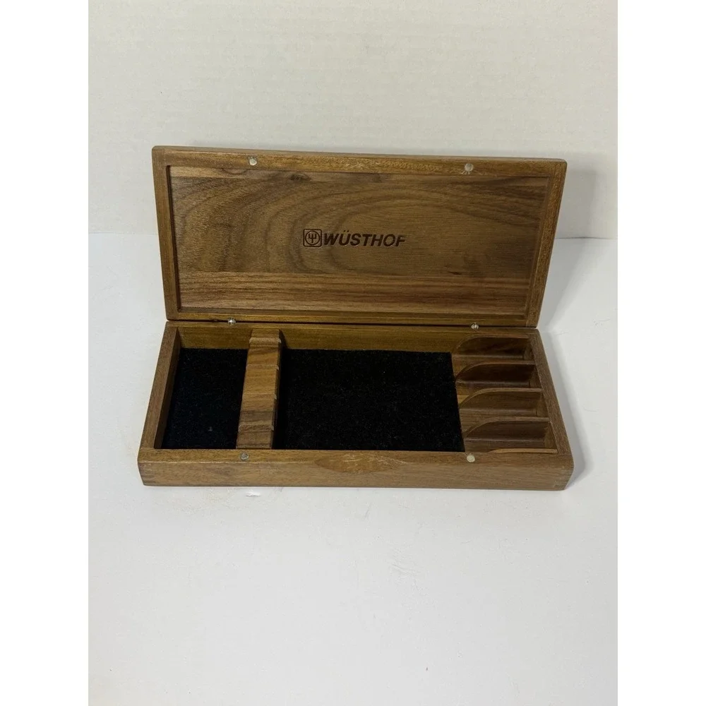 Wüsthof 4-Piece Steak Knife Set Box Only Storage Case Genuine